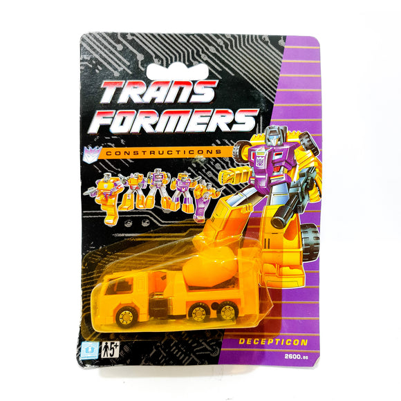 ToySack | Constructicon Mix Master, Transformers G2 by Hasbro UK 1991, buy vintage Transformers toys for sale online at ToySack Philippines