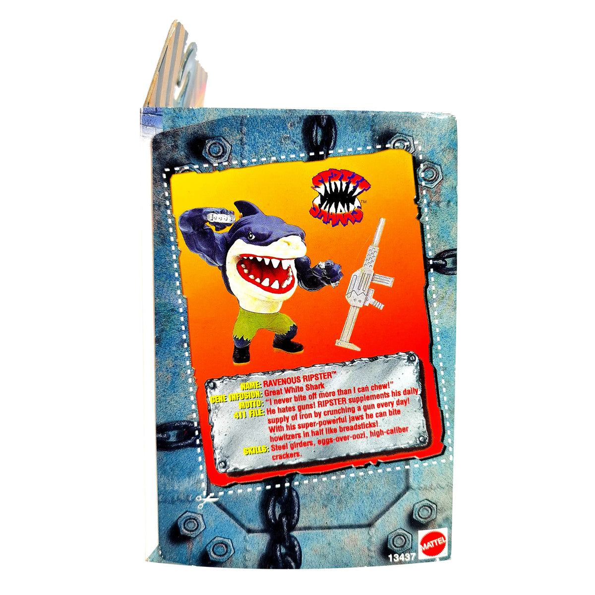 ToySack | Ravenous Ripster, Street Sharks Series 2 by Mattel 1995 ...