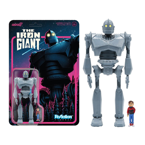 ToySack | The Iron Giant with Hogarth Hughes, The Iron Giant by Reaction Super 7 2021, buy Super7 toys for sale online at ToySack Philippines