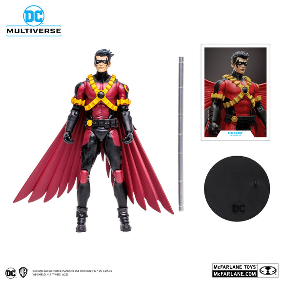 Tim Drake's Red Robin, DC Multiverse by McFarlane Toys 2022 | ToySack, buy DC toys for sale online at ToySack Philippines