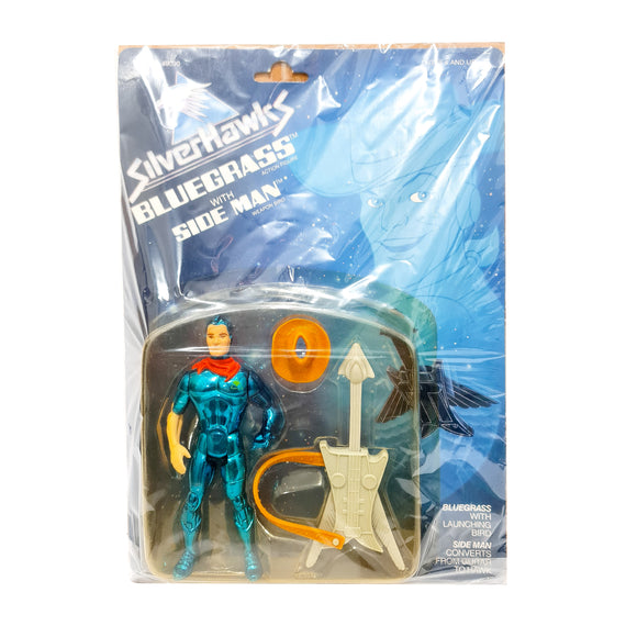 ToySack | Vintage Bluegrass with Side Man (MOC), SilverHawks by Kenner 1987, buy vintage Kenner toys for sale online at ToySack Philippines