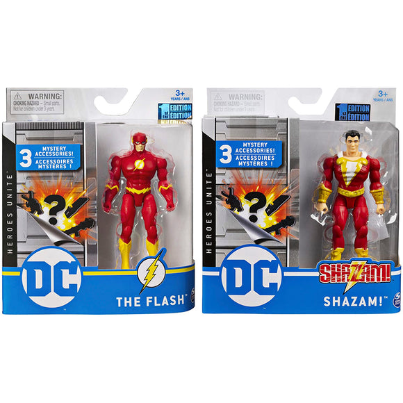 ToySack | Flash & Shazam Bundle, DC by SpinMaster, buy DC toys for sale at ToySack Philippines