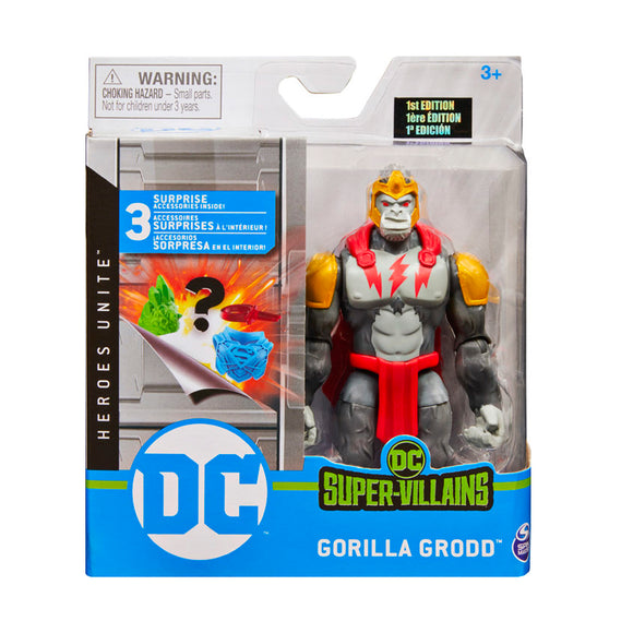 ToySack | Gorilla Grodd, DC by SpinMaster, buy DC toys for sale online at ToySack Philippines