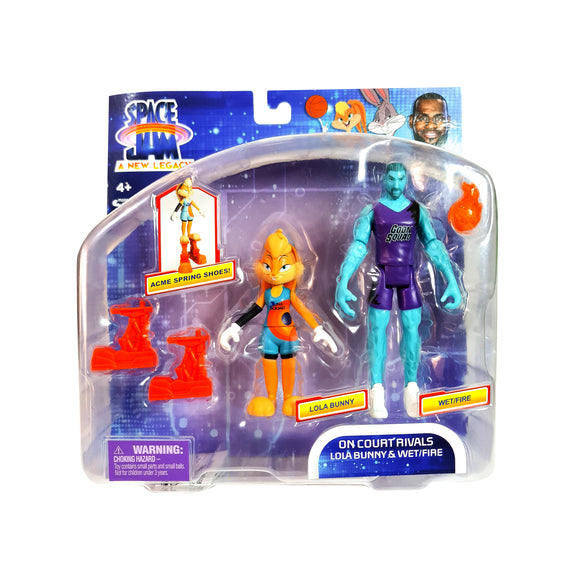 ToySack | Lola Bunny with Wet/Fire 2-Pack, Space Jam by Moose Toys 2021, buy Space Jam toys for sale online at ToySack Philippines