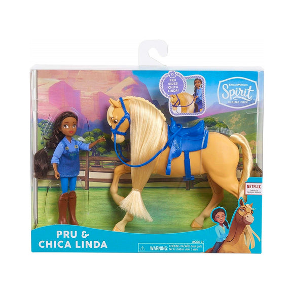Pru & Chica Linda Figure Set, Dreamworks Spirit Riding Free by Just Play | ToySack, buy kids' toys for sale online at ToySack Philippines