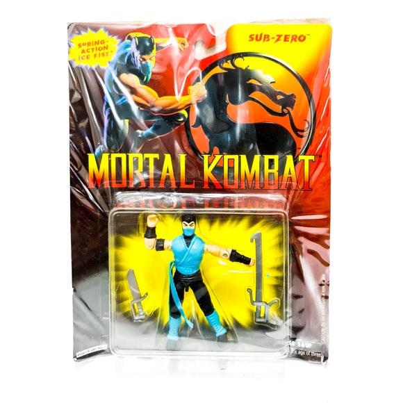 ToySack | Vintage Sub-Zero (Spring Action Ice Fist), Mortal Kombat by Hasbro 1994, buy vintage toys for sale online at ToySack Philippines