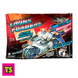 Front Detail, Prowl with Turbo Cycle (New/Unassembled in Unsealed Box), Action Masters Vintage Transformers by Hasbro 1989 | ToySack, buy vintage Transformers toys for sale online at ToySack Philippines