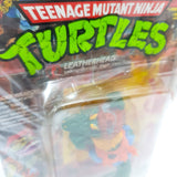 Dented Bubbled Detail, Leatherhead (Brand New), Teenage Mutant Ninja Turtles TMNT by Playmates Toys 1989, buy vintage TMNT toys for sale online at ToySack Philippines