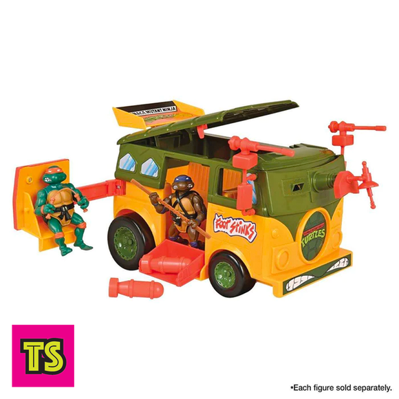 Turtle Party Wagon, Vintage Reissue Teenage Mutant Ninja Turtles (TMNT) by Playmates toys 2021 | ToySack, buy Teenage Mutant Ninja Turtles toys for sale at ToySack Philippines