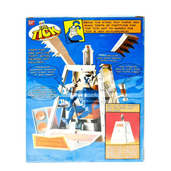 ToySack | Vintage The Steel Box (MISB), The Tick by Bandai 1995, buy vintage Bandai toys for sale online at ToySack Philippines