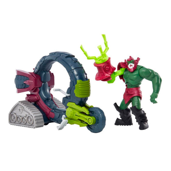 Trap Jaw with Cycle, Netflix's He-Man and the Masters of the Universe by Mattel 2022 | ToySack, buy MOTU toys for sale online at ToySack Philippines