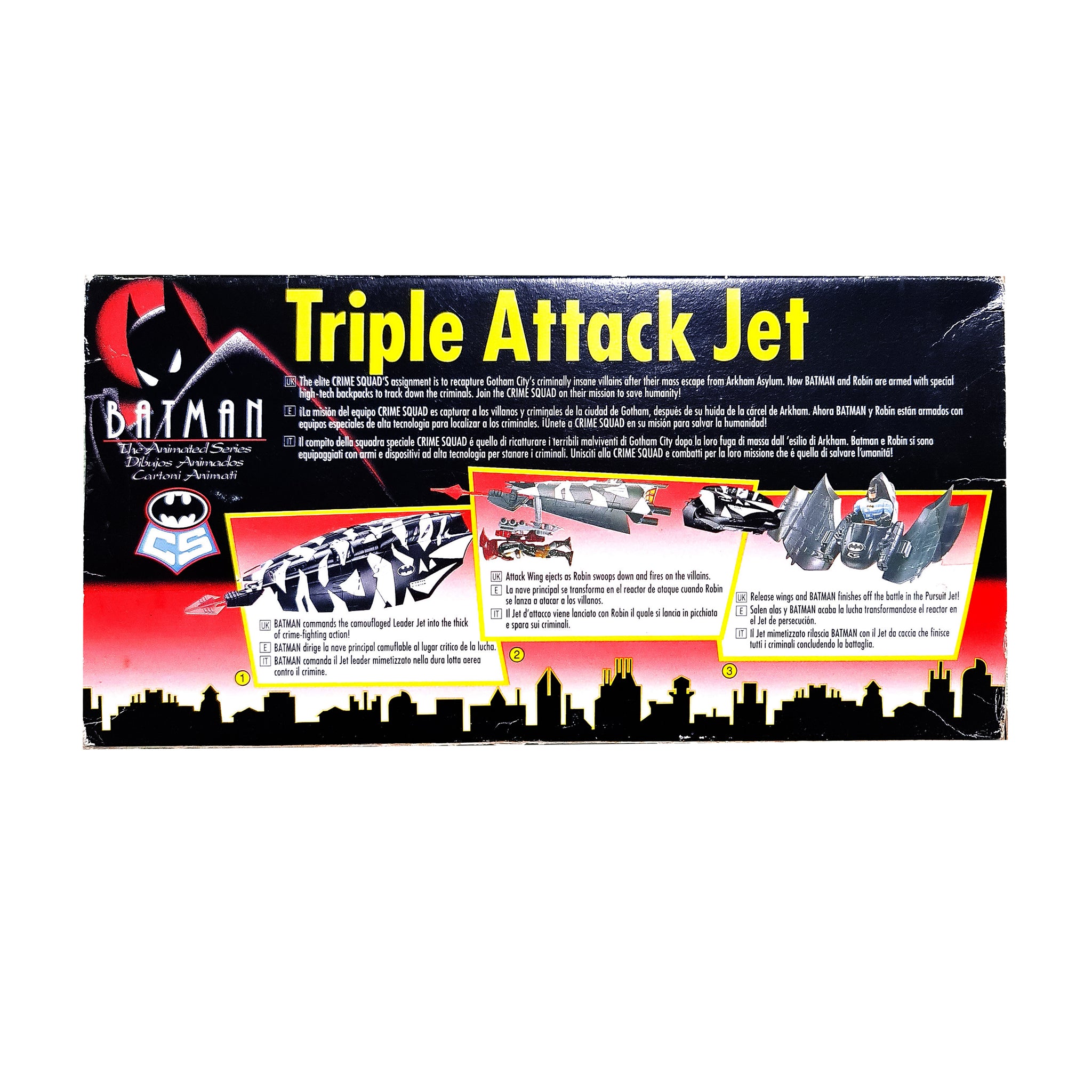 ToySack | Triple Attack Jet (MIB - Unassembled), Batman the 