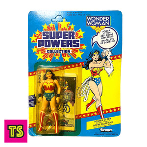 Wonder Woman, Super Powers Canada Card by Kenner 1986 | ToySack, buy vintage DC toys for sale online at ToySack Philippines