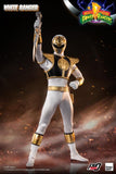 Action Figure Detail 2, White Ranger 1/6 (12"), Mighty Morphin Power Rangers FigZero by ThreeZero | ToySack, buy MMPR toys for sale online at ToySack Philippines