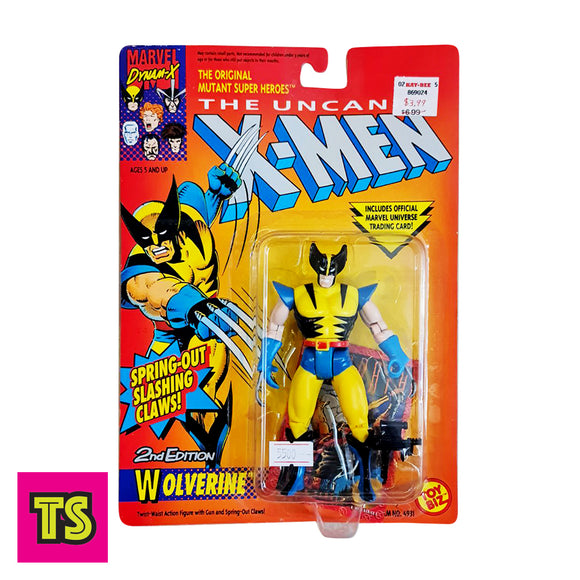 Wolverine II, Vintage The Uncanny X-Men by ToyBiz 1993 - TOYCON PH '22 | ToySack, buy vintage Marvel toys for sale online at ToySack Philippines