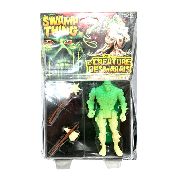 ToySack | Bio Glow Swamp Thing (French Card), Swamp Thing by Kenner 1990, buy vintage Kenner DC toys for sale online at ToySack Philippines