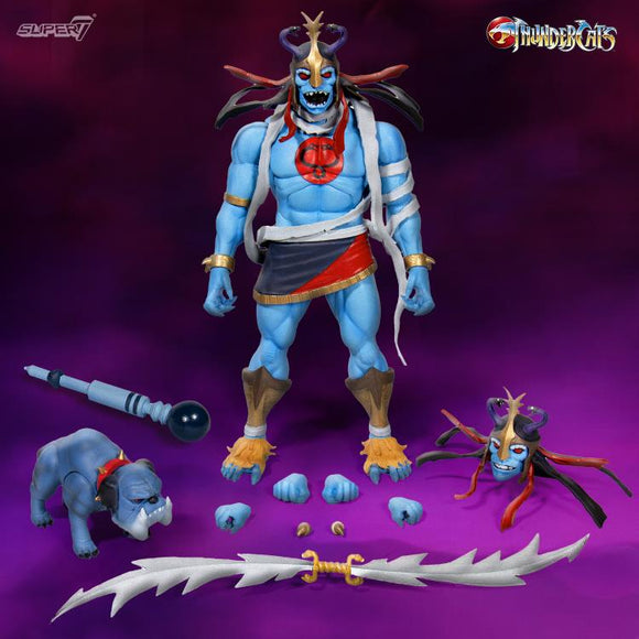 Accessories Details, 🔥PRE-ORDER🔥 Mumm-Ra with Ma-Mutt and Cloth Cape, Thundercats Ultimates by Super7 2021, buy Thundercats toys for sale online at ToySack Philippines