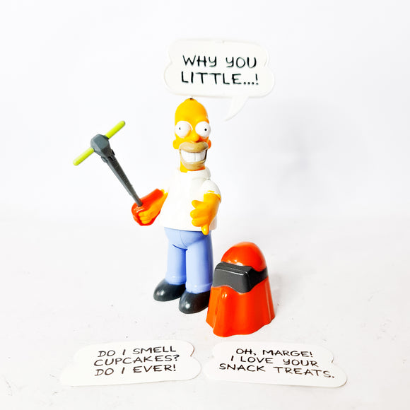 Homer Simpson Complete, The Simpsons by Mattel 1990 | ToySack, buy vintage toys for sale online at ToySack Philippines