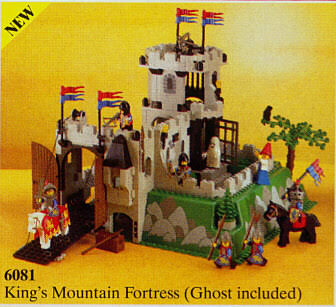 Vintage Lego 6081 King's Mountain Castle - Main Image