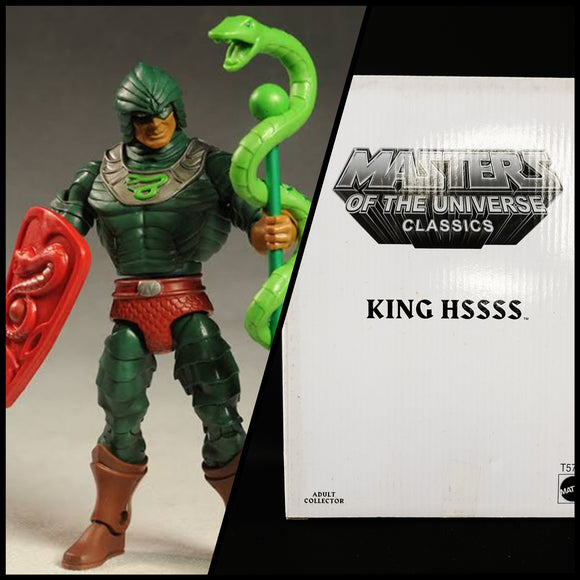 ToySack | King Hssss MOTU Classics (Sealed Mailer Box), by Mattel Matty Collector 2012, buy He-Man toys for sale online at ToySack Philippines
