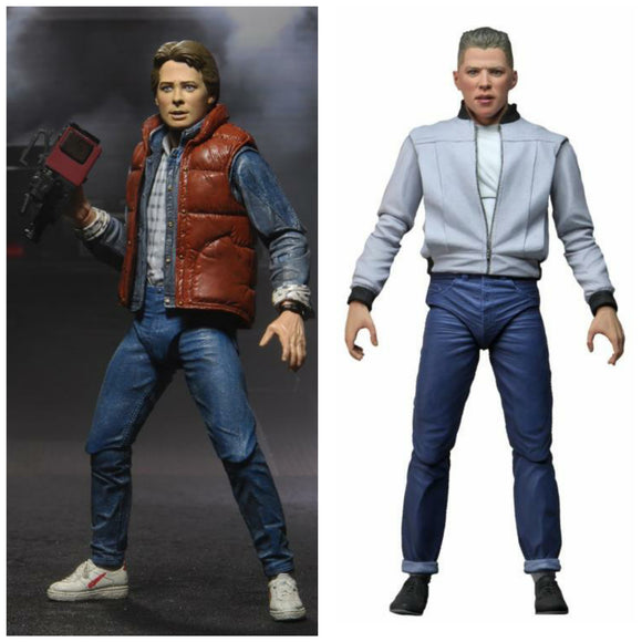 ToySack | PRE-ORDER Ultimate Bundle Marty Mcfly & BIFF, Back to the Future by Neca 2020, buy BTTF toys for sale online at ToySack Philippines 