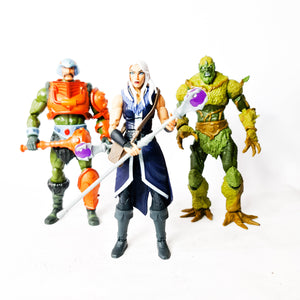 Evil-Lyn, Man-at-Arms, & Moss Man, Masters of the Universe (MOTU) Masterverse Revelation Deluxe Action Figure Wave 1 by Mattel | ToySack, buy MOTU toys for sale online at ToySack Philippines