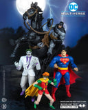 ToySack | 🔥PRE-ORDER DEPOSIT🔥 Set of 4 Batman, Joker, Robin & Superman The Dark Knight Collect-to-Build (Batman's Horse), DC Multiverse by McFarlane Toys 2021, buy DC toys for sale online at ToySack Philippines